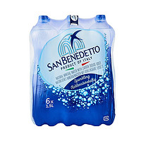 有券的上：SAN BENEDETTO 意大利进口 圣碧涛 碳酸饮料 1.5L*6瓶