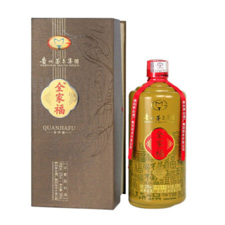 贵州茅台集团全家福吉祥福52度浓香型白酒飞天仙女图礼盒酒水500ml1瓶