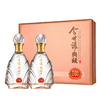 今世缘 典藏 D30 49%vol 柔雅型白酒 500ml*2瓶 礼盒装