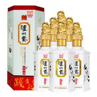 泸州老窖luzhoulaojiao泸州贡鉴藏9浓香型白酒52度500ml6瓶整箱装