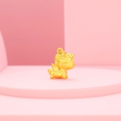 CHJ JEWELLERY 潮宏基 XPG30015824 独角兽足金吊坠 1g