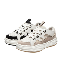 BASTO 百思图 女士休闲鞋 IDB75CM1 白/杏 37