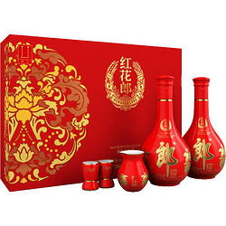 LANGJIU 郎酒 红花郎10礼盒 53度 酱香型白酒500ml*2