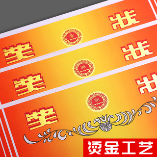 a4奖状纸可打印中小学生16k 8k加厚铜板纸空白奖状荣誉证书可定制创意幼儿园奖状小奖状学生用大号多款表扬信 16K铜版纸/100张 定制详询客服