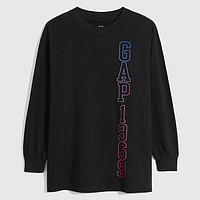 Gap 盖璞 753684TRUE BLACK 女款打底衫