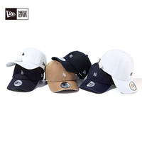 New Era纽亦华MLB经典棒球帽NY/LA小标软顶鸭舌帽男女休闲帽子潮