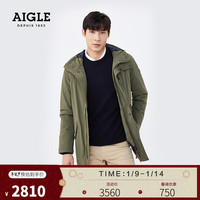 AIGLE 艾高 冬男女同款男士GORE-TEX防风防雨透汽保暖户外棉服外套