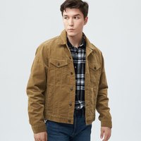 Gap 盖璞 男装复古灯芯绒翻领衬衫式外套708942 2021秋季新款休闲夹克潮