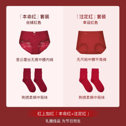 Ubras 女士礼盒袜子内裤礼盒（内裤*2条+袜子*2双）