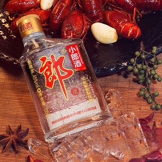 LANGJIU 郎酒 经典歪嘴小郎酒 45%vol 兼香型白酒 100ml*24瓶 整箱装