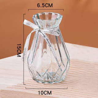 五月鲜花创意透明花瓶15cm 报价价格评测怎么样 什么值得买