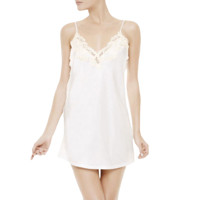 LA PERLA MAISON系列 女士真丝吊带睡裙 CFI0019227_DL 升级款 白色 S