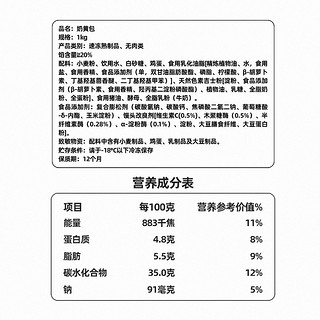 苏阿姨 奶黄包 1kg