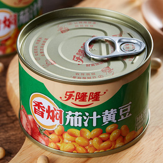 乐隆隆 香焖茄汁黄豆 184g*6罐