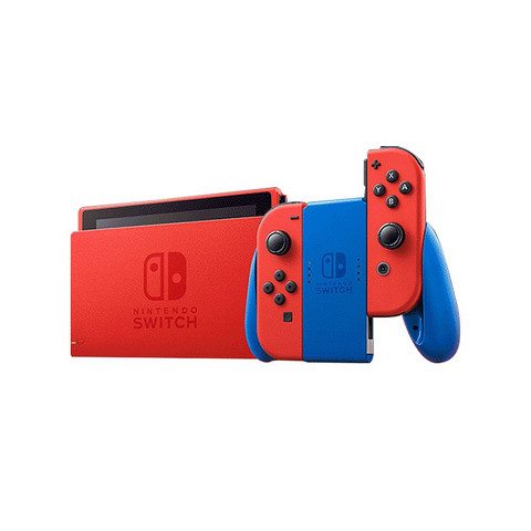 88VIP：Nintendo 任天堂 日版 Switch游戏主机 续航增强版 马力欧限定版