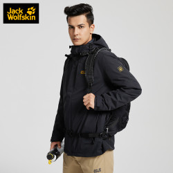 Jack Wolfskin 狼爪 5119673-6000 男款羽绒内胆三合一冲锋衣
