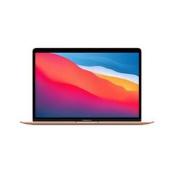Apple 苹果 MacBook Air 2020款 13英寸笔记本电脑（M1、8GB、512GB SSD）金色