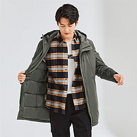 GIORDANO 佐丹奴 4264693759 男士中长款羽绒服