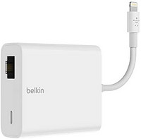 belkin 贝尔金 Belkin 贝尔金 B2B165bt 带闪电接口的以太网电源适配器