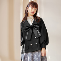 LEDIN 乐町 CWAAA486189 女款外套 黑色