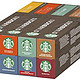 STARBUCKS 星巴克 Starbucks 星巴克 Nespresso 咖啡胶囊，10粒，多种口味组合装，8种口味（共80粒胶囊）