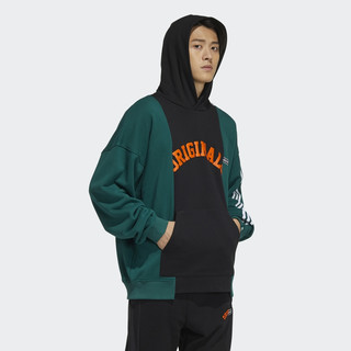 adidas 阿迪达斯 官网三叶草男装冬季连帽卫衣HC0376 浅卡其 L