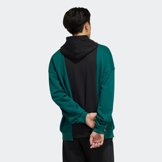 adidas 阿迪达斯 官网三叶草男装冬季连帽卫衣HC0376 浅卡其 L