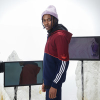 adidas阿迪达斯官网三叶草男装运动连帽外套FM3870 FM3871