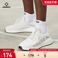 RIGORER/准者跑步鞋男夏季透气网面百搭轻便减震休闲旅行跑步鞋子
