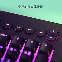 RAZER 雷蛇 Razer雷蛇萨诺狼蛛V2幻彩背光RGB电竞游戏办公键盘