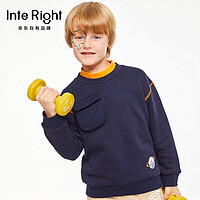 InteRight 儿童加绒保暖针织卫衣