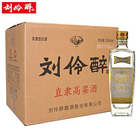 有券的上：刘伶醉 酒金标 直隶高粱酒  52度  浓香型白酒 500ml*6瓶整箱装