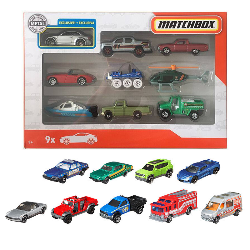 MATCHBOX X7111 城市英雄小车 9辆装