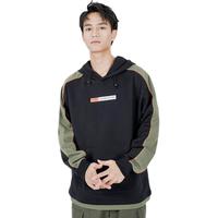 XTEP 特步 男子运动卫衣 879329930210 黑色 XXXL