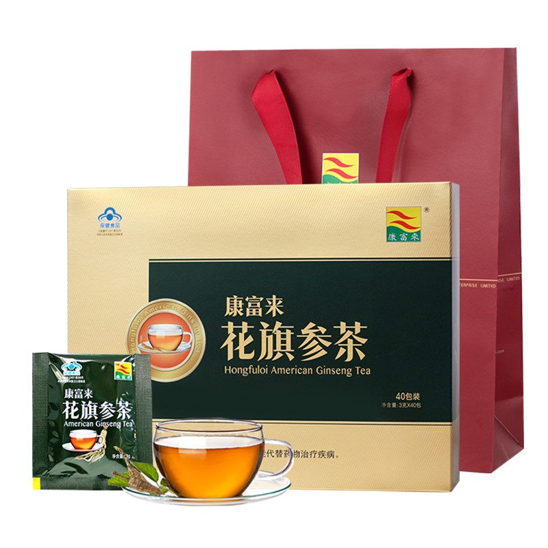 康富来 花旗参茶 120g 礼盒装