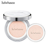 Sulwhasoo 雪花秀 致美润白气垫粉底液  #21号自然粉色 15g+替换装15g