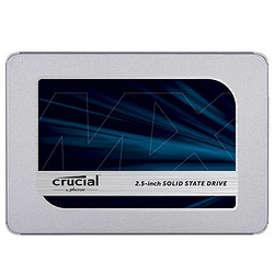 Crucial 英睿达 美光 2TB SSD固态硬盘 SATA3.0接口 MX500系列 高速读写 断电保护 美光原厂出品