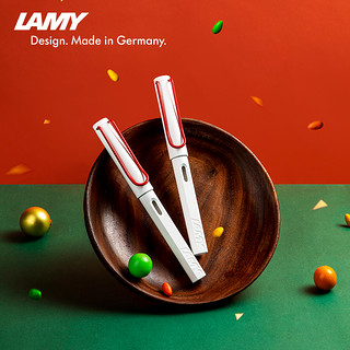 LAMY/凌美钢笔礼盒 姜饼人限定款文具套装官方旗舰店德国墨水笔学生礼品礼盒节日送礼日常书写办公签字笔礼物 官方标配 0.7mm 马卡龙蓝套装 明尖