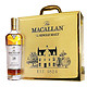 MACALLAN 麦卡伦 18年雪莉桶 礼盒装 麦卡伦单一麦芽威士忌 金色礼盒