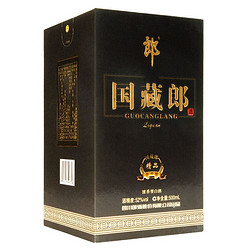 LANGJIU 郎酒 国藏郎 浓香型白酒   佳节礼盒送礼 52度 500mL 4瓶 精品升级版整箱装