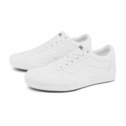 vans范斯wmwardw万斯女鞋帆布鞋女侧边条纹经典简约小白鞋休闲鞋