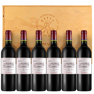 拉菲古堡 拉菲（LAFITE）传奇精选尚品波尔多AOC干红葡萄酒 750ml*6瓶 整箱装 法国红酒