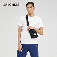 SKECHERS 斯凯奇 Skechers斯凯奇男士圆领T恤半袖男运动衣纯棉春夏季短袖T恤