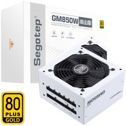 台式电脑电源_segotep 鑫谷 额定850w gm850w冰山版白色电源(80plus
