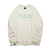 XTEP 特步 男子运动卫衣 879329920158 米白 M