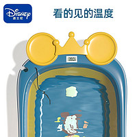 Disney 迪士尼 婴儿洗澡盆家用可坐宝宝浴盆冬季新生儿童用品洗澡桶折叠