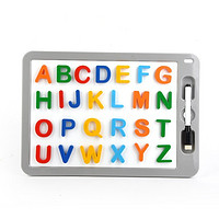 KIDNOAM 儿童可收纳画板磁性白板+字母贴
