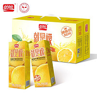 有券的上：盼盼 就是檬 蜂蜜柠檬味饮料 250ml*24盒