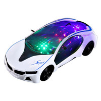 宝宝电动小汽车跑车模型儿童发光音乐万向车男孩玩具车3-7岁 万向宝马(白色)+3节5号 联迪-806C万向车(白)充电器+3节5号充电池