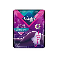 有券的上：Libresse 薇尔 舒适V感极薄棉柔裤型卫生巾 L码 3片